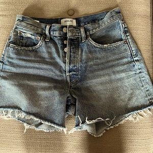 AGOLDE Jean shorts. Never worn. Like new condition ✨
